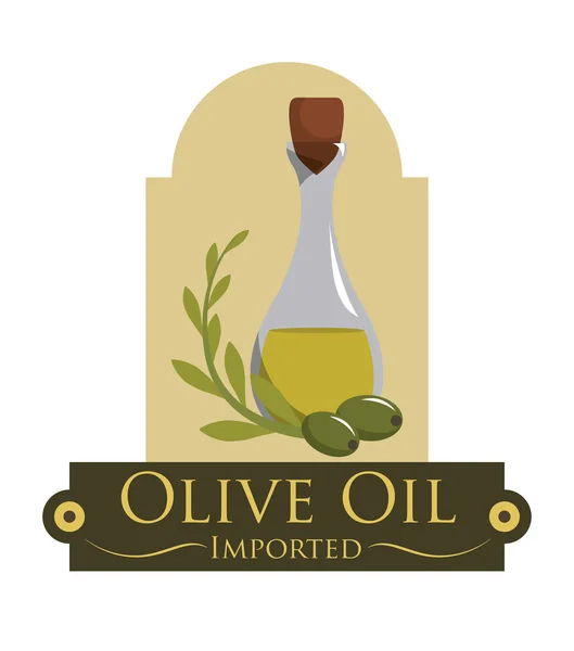 Olive Oil design — Stock Vector