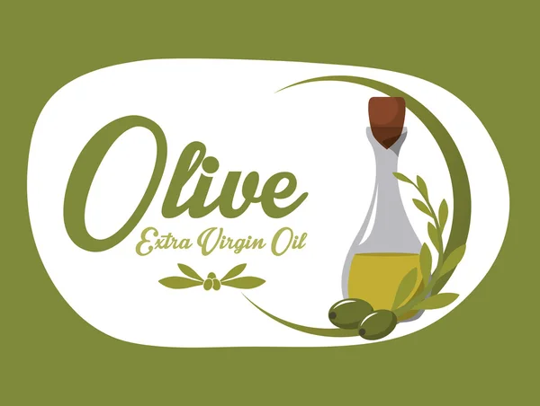 Olive Oil design — Stock Vector