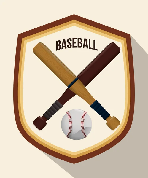 Honkbal sport ontwerp — Stockvector