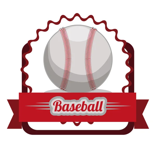 Baseball sport projekt — Wektor stockowy