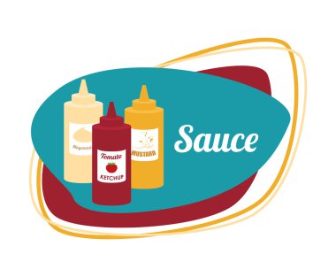 Gıda ve menü simgeleri tasarım