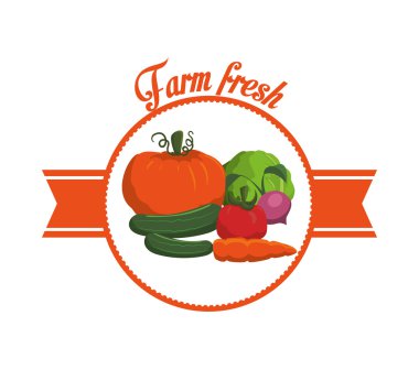 Çiftlik simgeleri tasarım