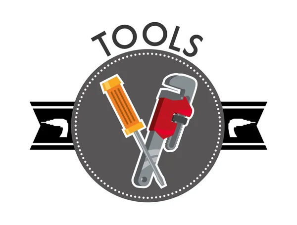 Tools icons design — Stock Vector