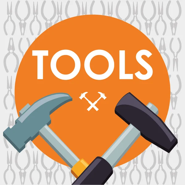 Tools icons design — Stock Vector