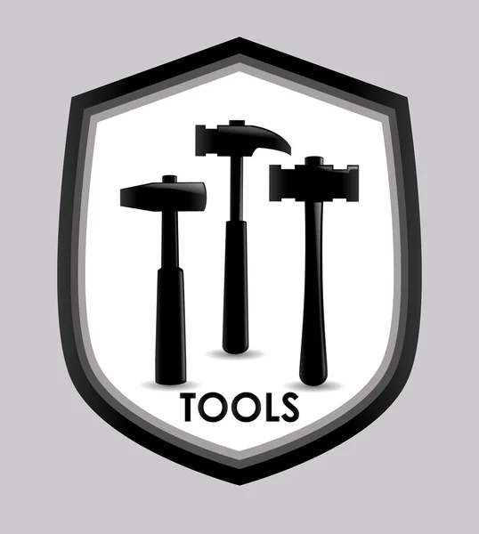 Ícones de ferramentas design — Vetor de Stock
