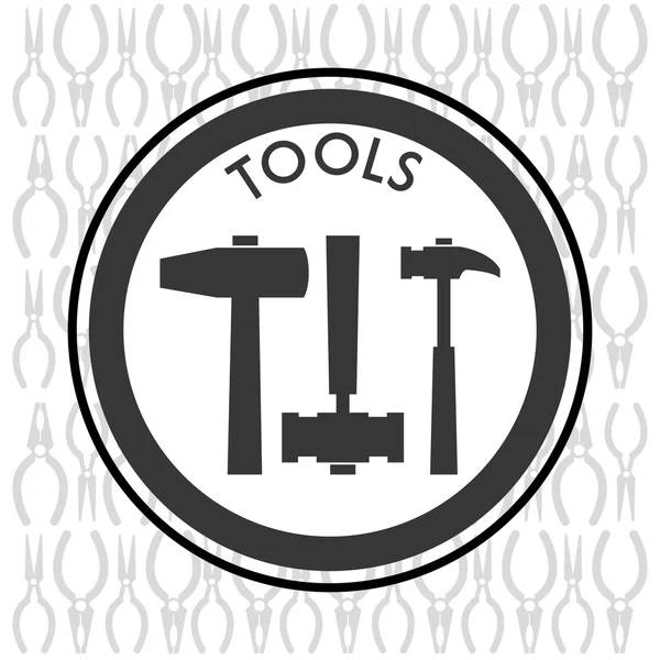 Outils icônes design — Image vectorielle