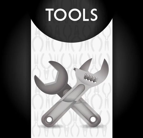 Werkzeuge Icons Design — Stockvektor