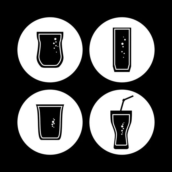 Design icône boisson — Image vectorielle