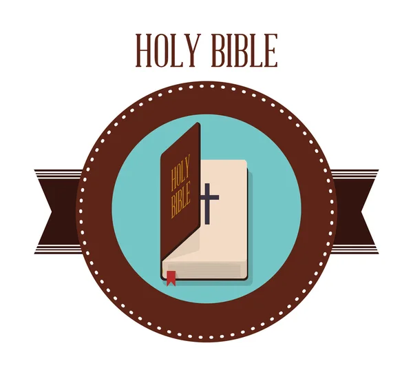 Bibeln ikon design — Stock vektor