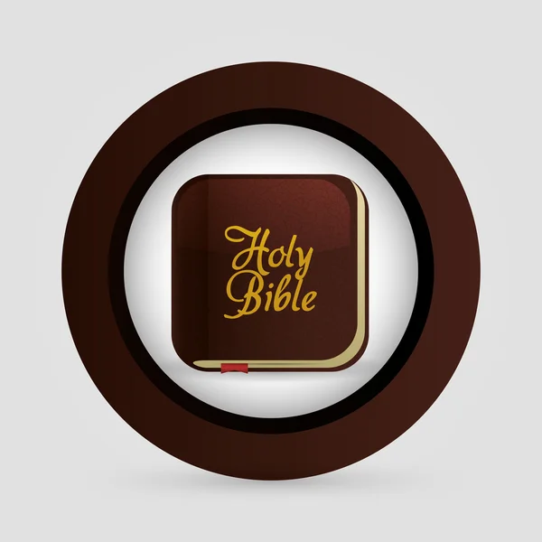 Bible ikony designu — Stockový vektor