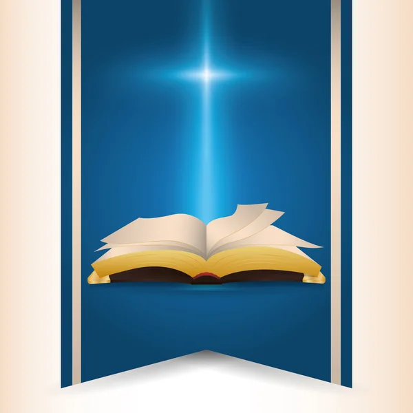 Bijbel pictogram ontwerp — Stockvector