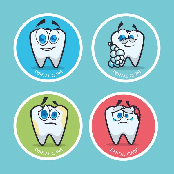 Dental icon design — Stock Vector