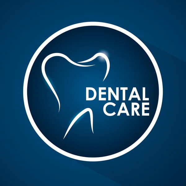 Dental icon design — Stock Vector