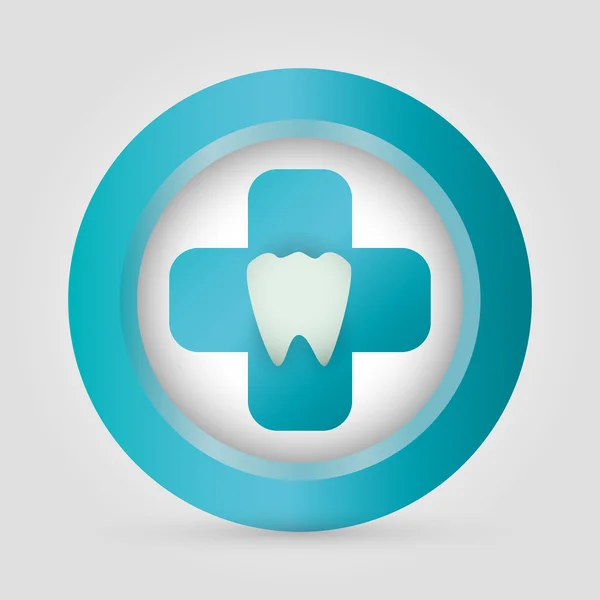 Dental icon design — Stock Vector