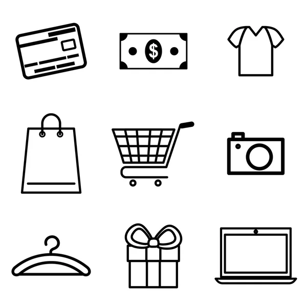 Marketing digital y comercio electrónico — Archivo Imágenes Vectoriales