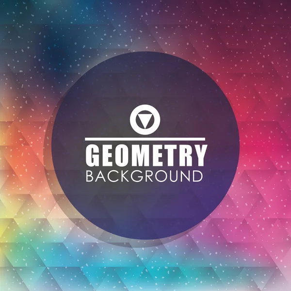 Geometry wallpaper or background — Stock Vector