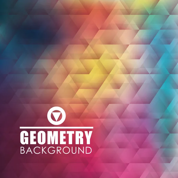 Geometry wallpaper or background — Stock Vector