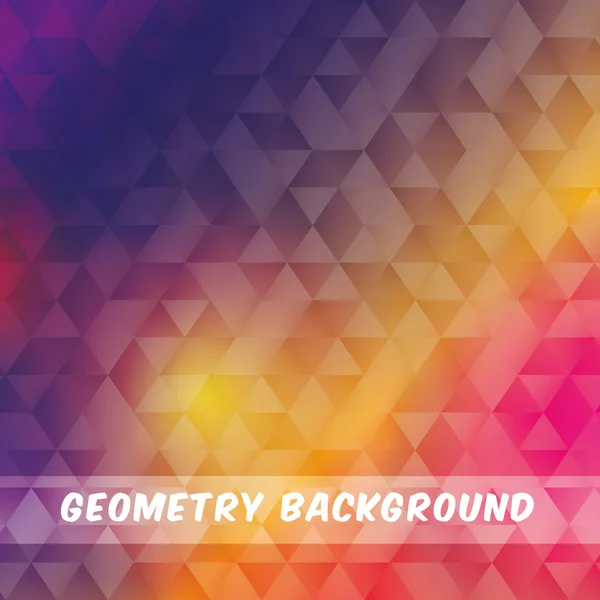 Geometrie Tapete oder Hintergrund — Stockvektor