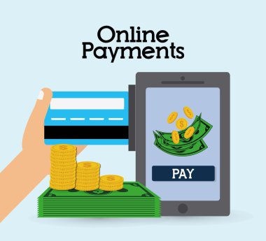 Online ödeme simgeler