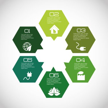 İş Infographic simgeleri ile