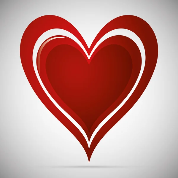 Amor y día de San Valentín — Vector de stock