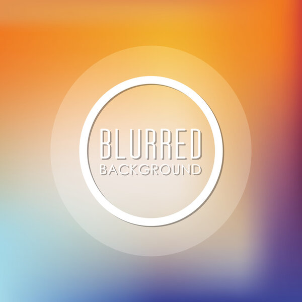 Blurre background graphic