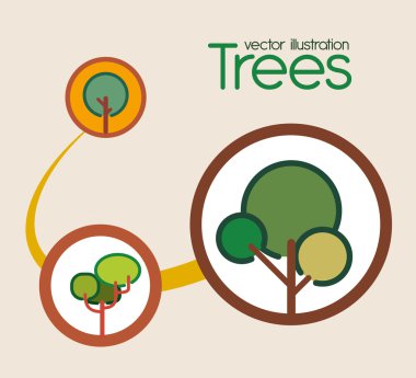 Ağaç simgesi tasarım