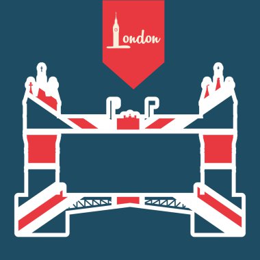 Londra simgesi tasarım