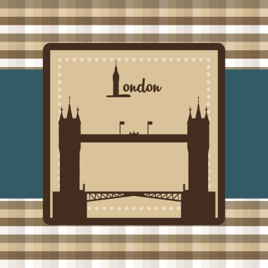 Londra simgesi tasarım