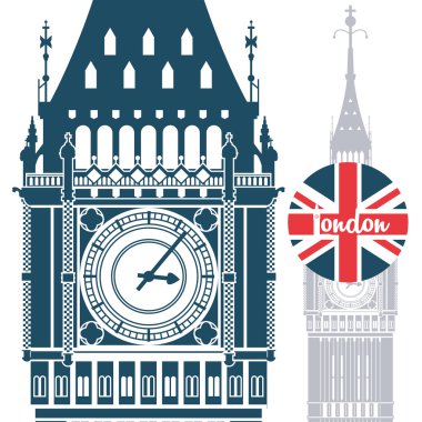 Londra simgesi tasarım