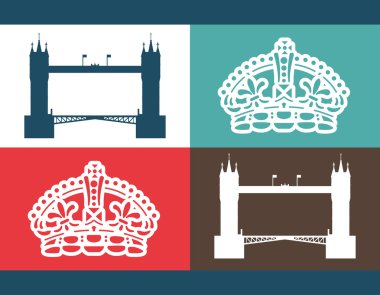 Londra simgesi tasarım