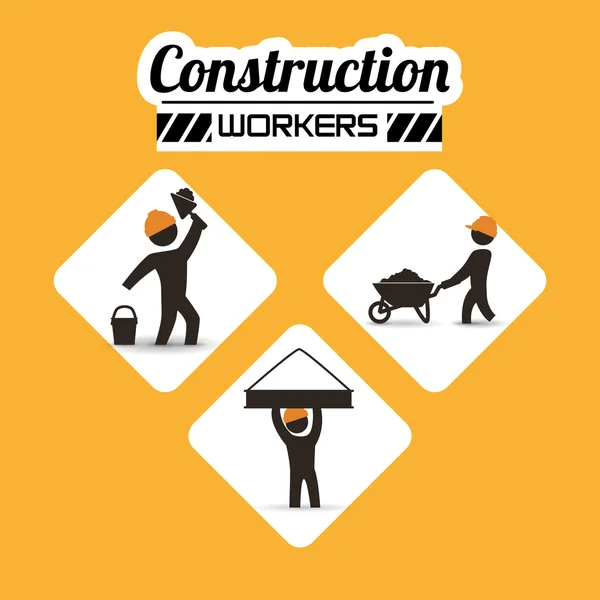 Under construction design — Stock Vector