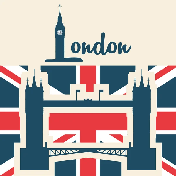 London icon design — Stock Vector