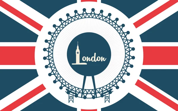 Londýnské ikony designu — Stockový vektor