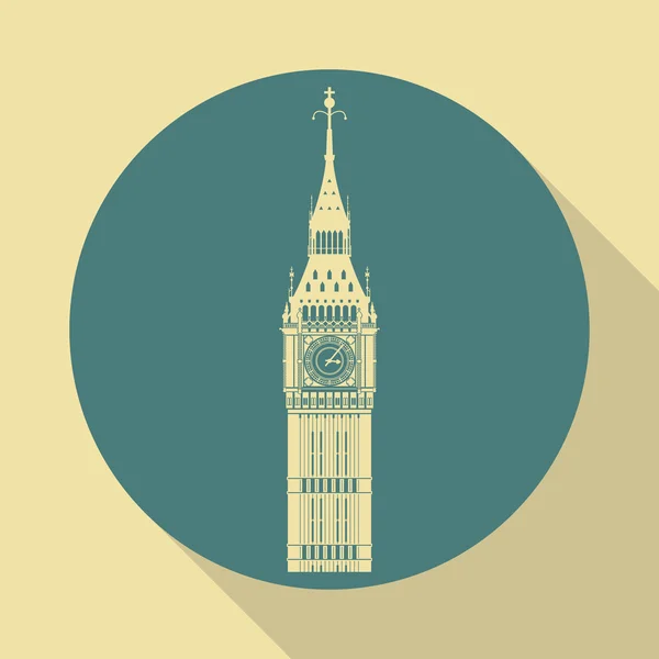 Londres icono de diseño — Archivo Imágenes Vectoriales