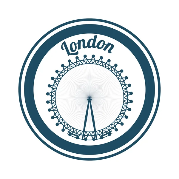 Londres icono de diseño — Archivo Imágenes Vectoriales