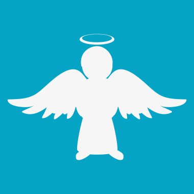 Melek simgesi tasarım