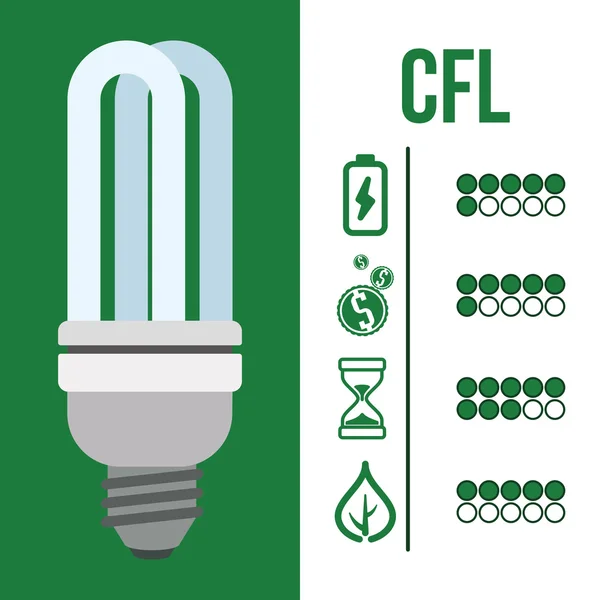 Icon дизайн енергії — стоковий вектор