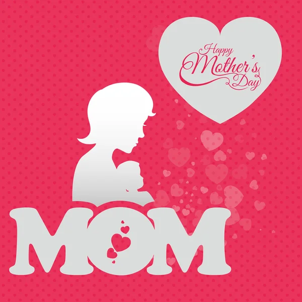 Conception Happy Mothers Day — Image vectorielle