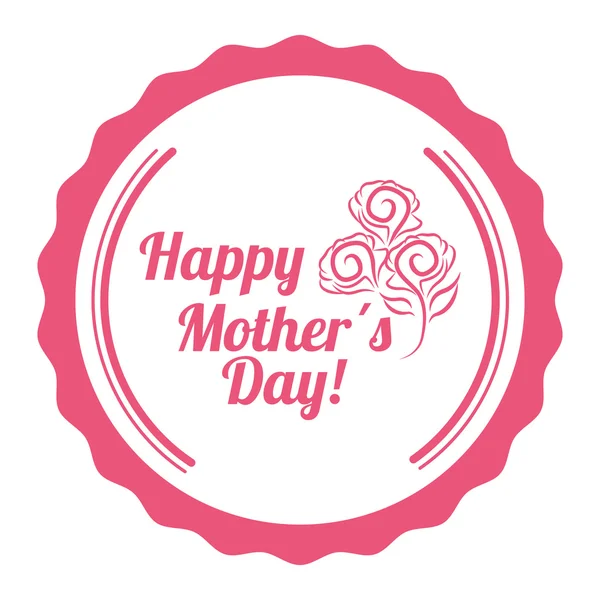 Conception Happy Mothers Day — Image vectorielle