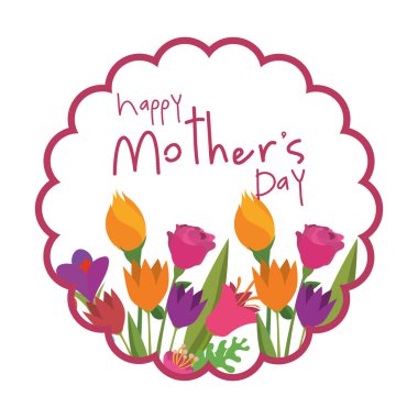 anneler günü vektörü