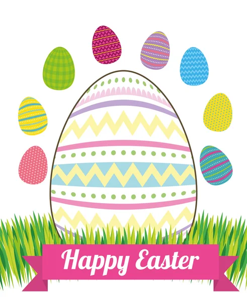 Happy Easter design — Stock Vector