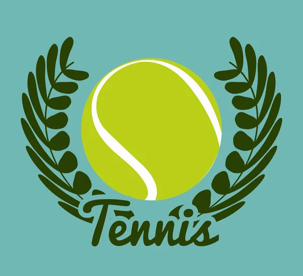 Tenis spor tasarım — Stok Vektör