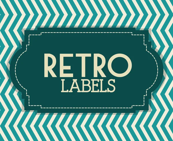 Diseño de etiqueta retro — Vector de stock