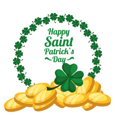 Mutlu Saint Patricks Günü tasarım