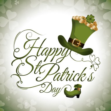 Mutlu Saint Patricks Günü tasarım