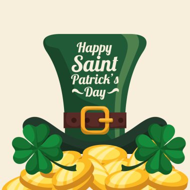 Mutlu Saint Patricks Günü tasarım