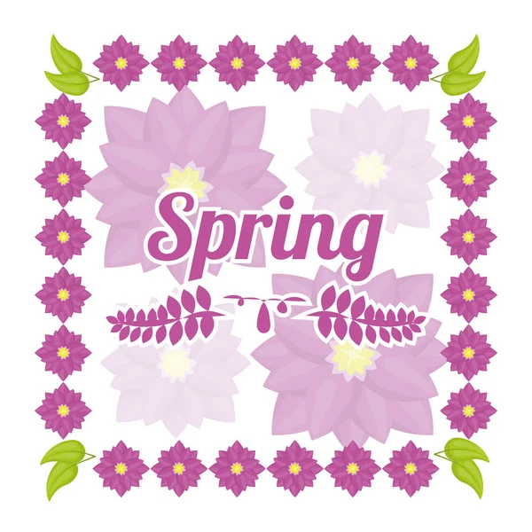 Spring season design — Stock Vector