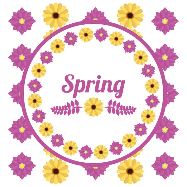 Spring season design — Stock Vector