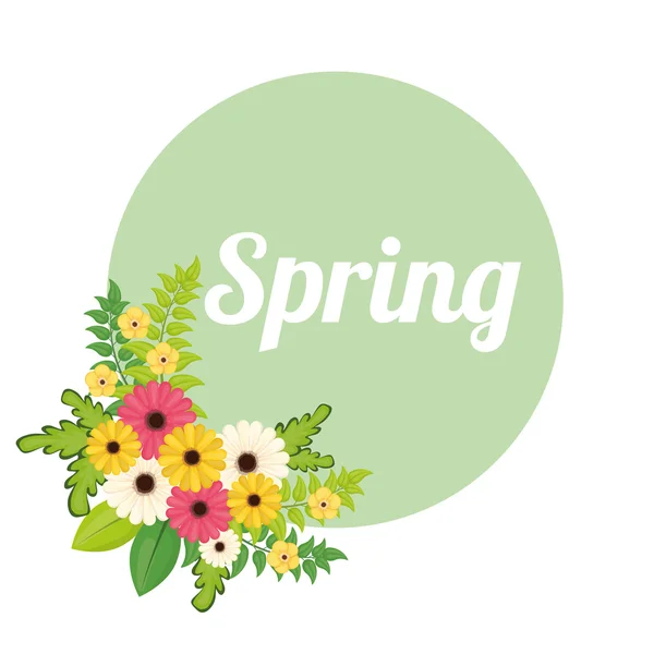 Spring season design — Stock Vector